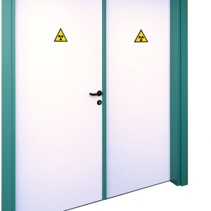 Porte coup-feu plombé anti radiation